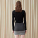 Damowang irregular high-end spliced skirt