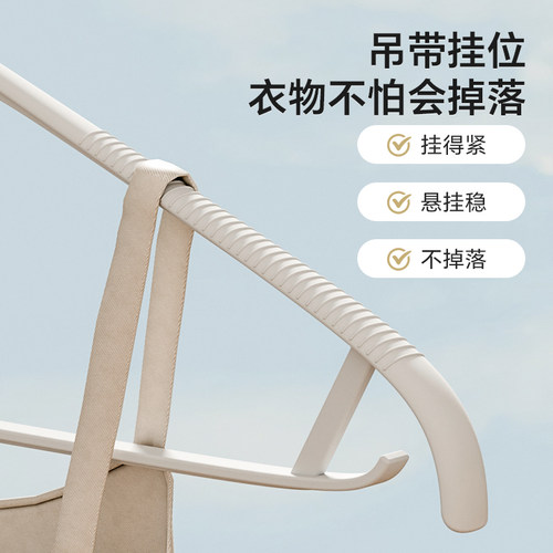 【会员专享价】好太太防滑衣架防滑衣撑挂架家用塑料挂衣架晒衣架 - 图3