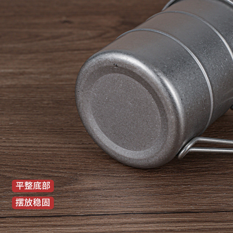 做旧户外露营杯子啤酒杯304不锈钢马克杯复古咖啡水杯野炊装备,淘宝优惠券,粉丝福利购,淘宝优惠卷
