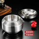 Korean 304 double-layer stainless steel rice bowl with cover