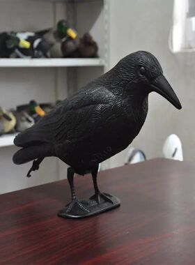 Simulation Black Crow Raven Bird Repellent Pigeon Deterrent