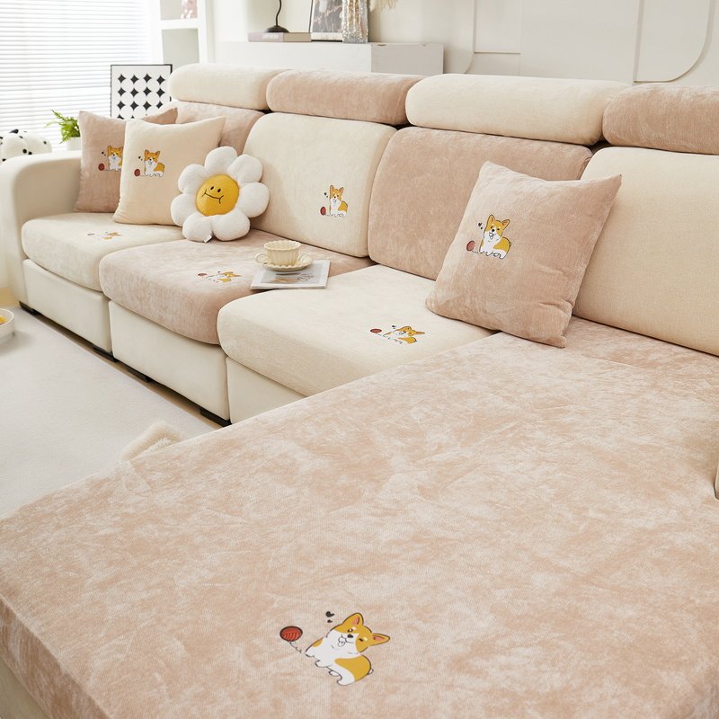 雪尼尔沙发罩全包卍能套子2024新款四季通用型防滑罩笠三座一贵妃,淘宝优惠券,粉丝福利购,淘宝优惠卷