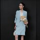 Laurel Laurel classic professional commuting slim waist blazer LWD356T15600