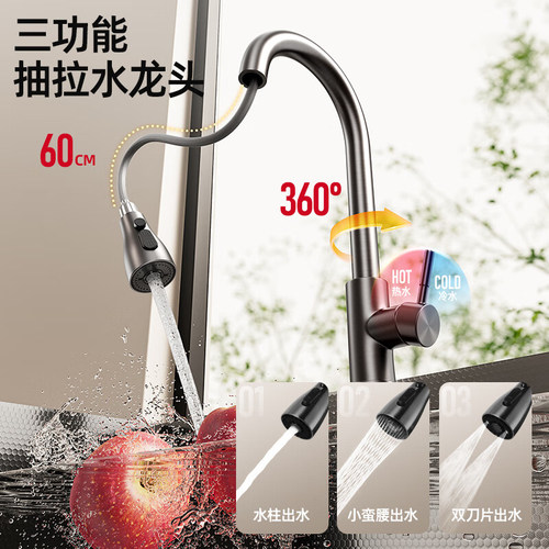 厨房洗菜盆蜂窝压纹加厚5MM水槽大单槽304不锈钢家用洗碗槽洗菜池 - 图3