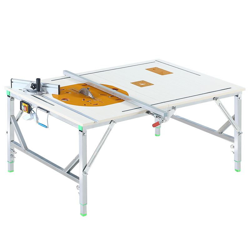 木工折叠多功能便携式装修电锯推台锯倒装子母锯台小型工作锯台锯