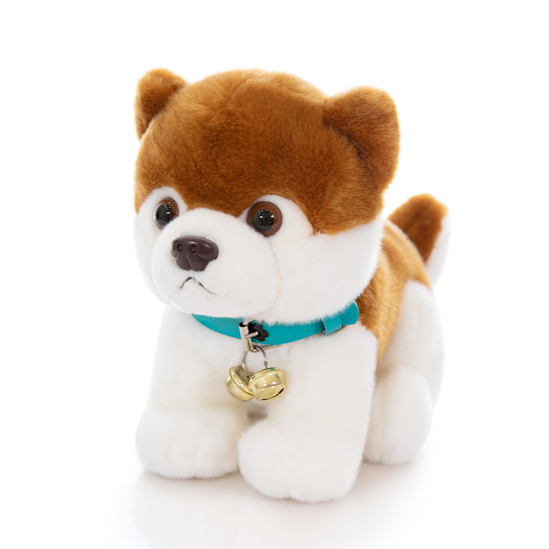 仿真柴犬可爱狗狗毛绒玩具儿童公仔 廷舟母婴毛绒布艺类玩具