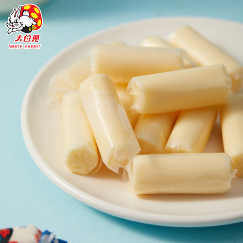 大白兔奶糖原味上海牛轧糖结婚袋装喜糖儿童休闲零食官方正品年货 - 图3