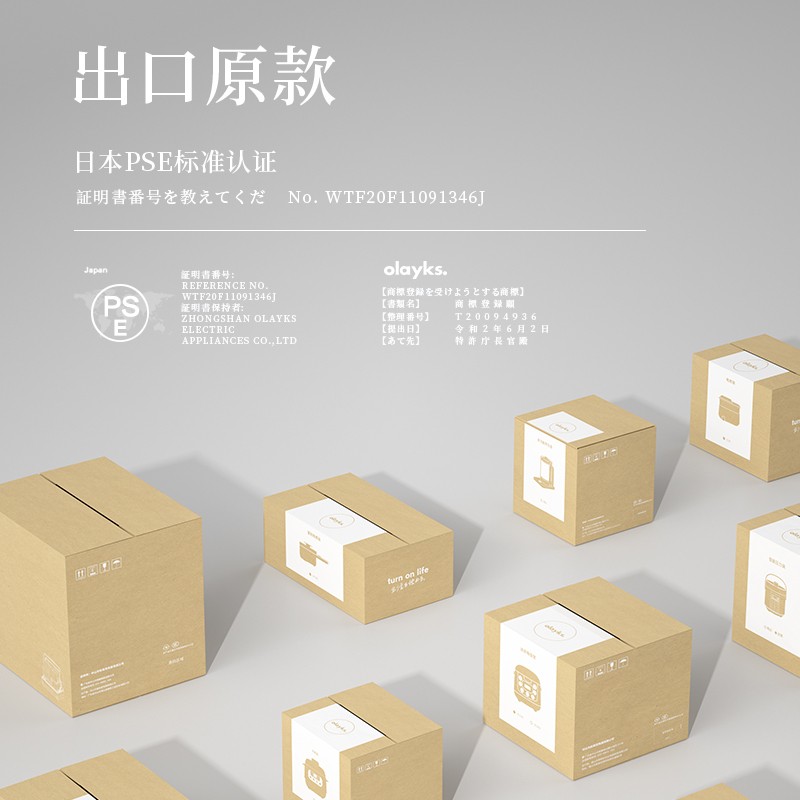 olayks出口日本原款电家用煲压力锅 olayks观道电压力锅