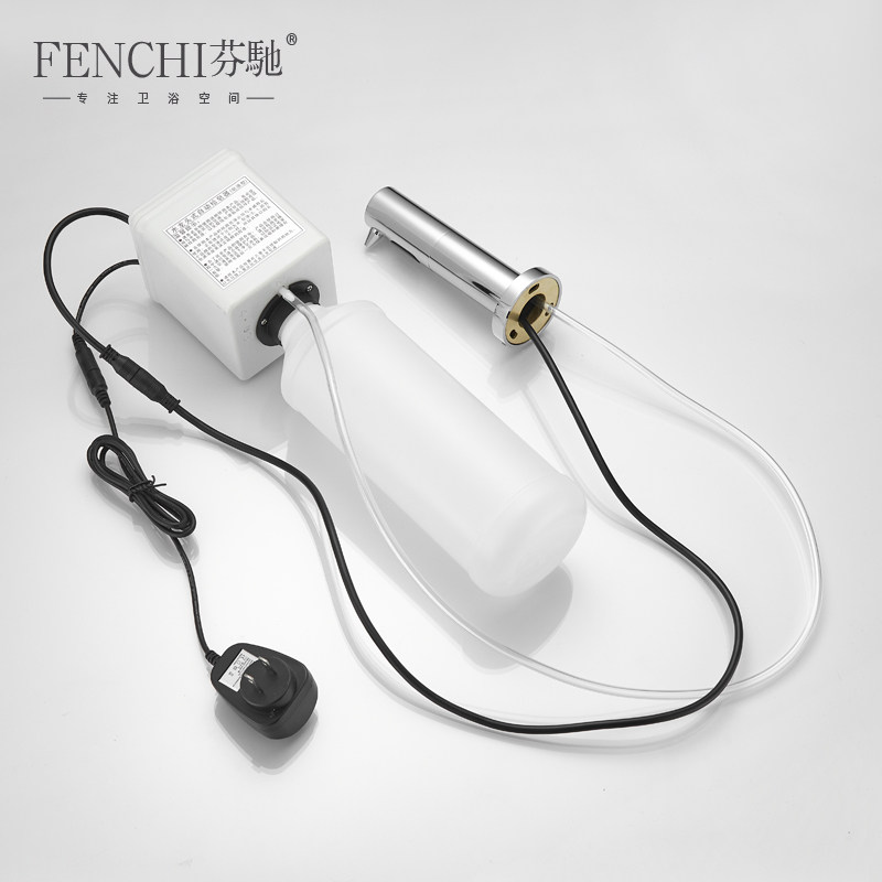 芬驰台面自动出泡沫给皂器入墙式皂液器智能水龙头式感应洗手液机,淘宝优惠券,粉丝福利购,淘宝优惠卷