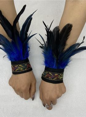 跨境热卖民族风袖口哥特式风格手镯角色扮演配饰首饰手环服饰配件