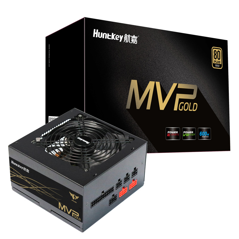 航嘉MVP K750 K850全模组金牌电源电脑台式主机电源850W 750W静音 - 图0