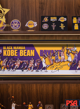 kobe科比黑曼巴立体装饰挂画