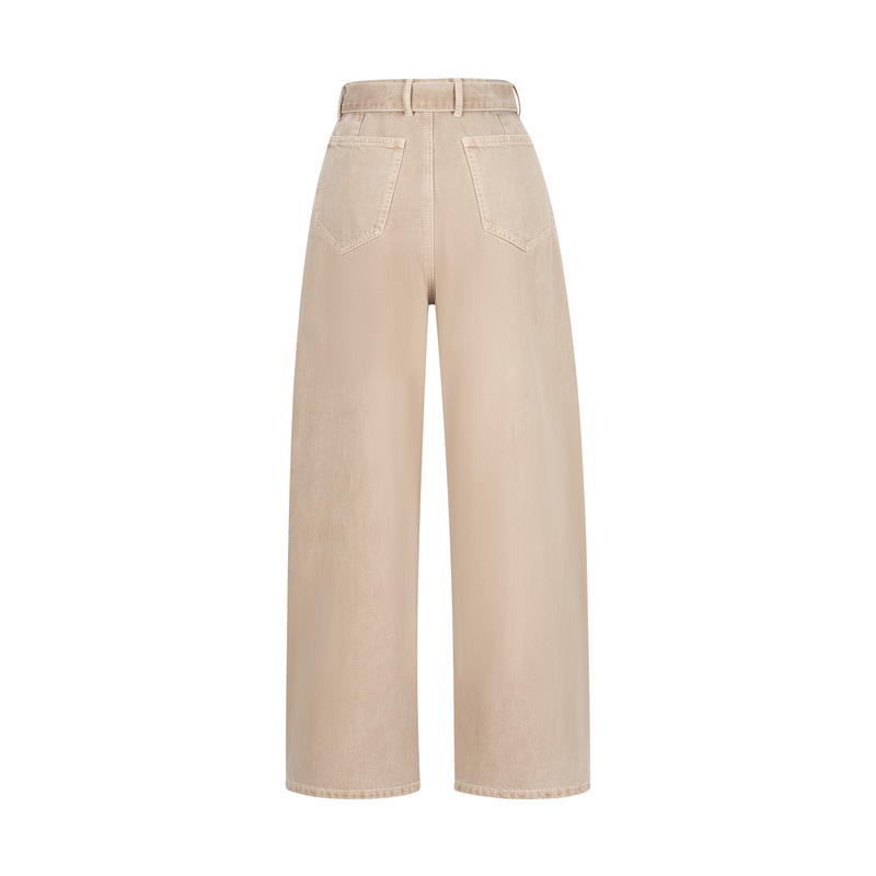 indicia标记商场同款25春新款美式复古工装牛仔裤显瘦F2A5NK063F - 图0