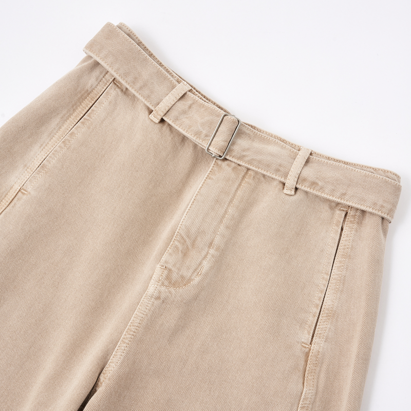 indicia标记商场同款25春新款美式复古工装牛仔裤显瘦F2A5NK063F - 图1