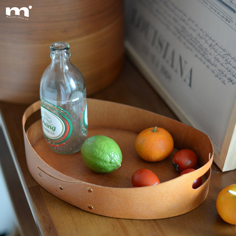 ins手工实木复古风夏克盒手提托盘椭圆形收纳盒北欧化妆置物盒,淘宝优惠券,粉丝福利购,淘宝优惠卷