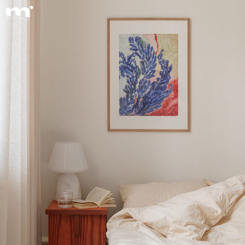 中古风客厅装饰画复古怀旧沙发背景墙大幅落地画抽象植物玄关挂画,淘宝优惠券,粉丝福利购,淘宝优惠卷