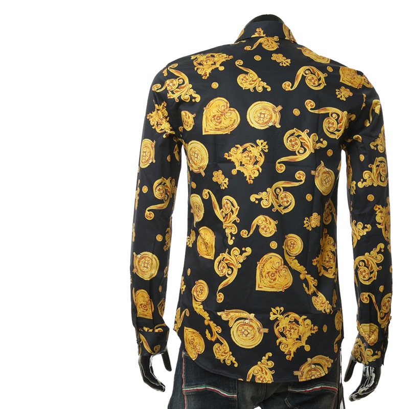 versace /范思哲vj男土印花衬衫 叁仟良品海外衬衫