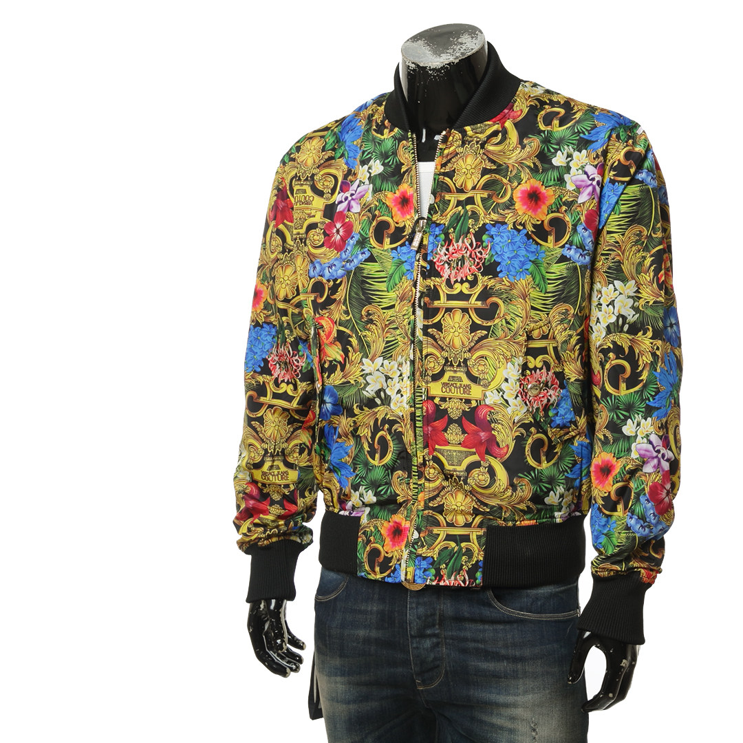 versace /范思哲vj男土豪印花夹克 叁仟良品海外夹克