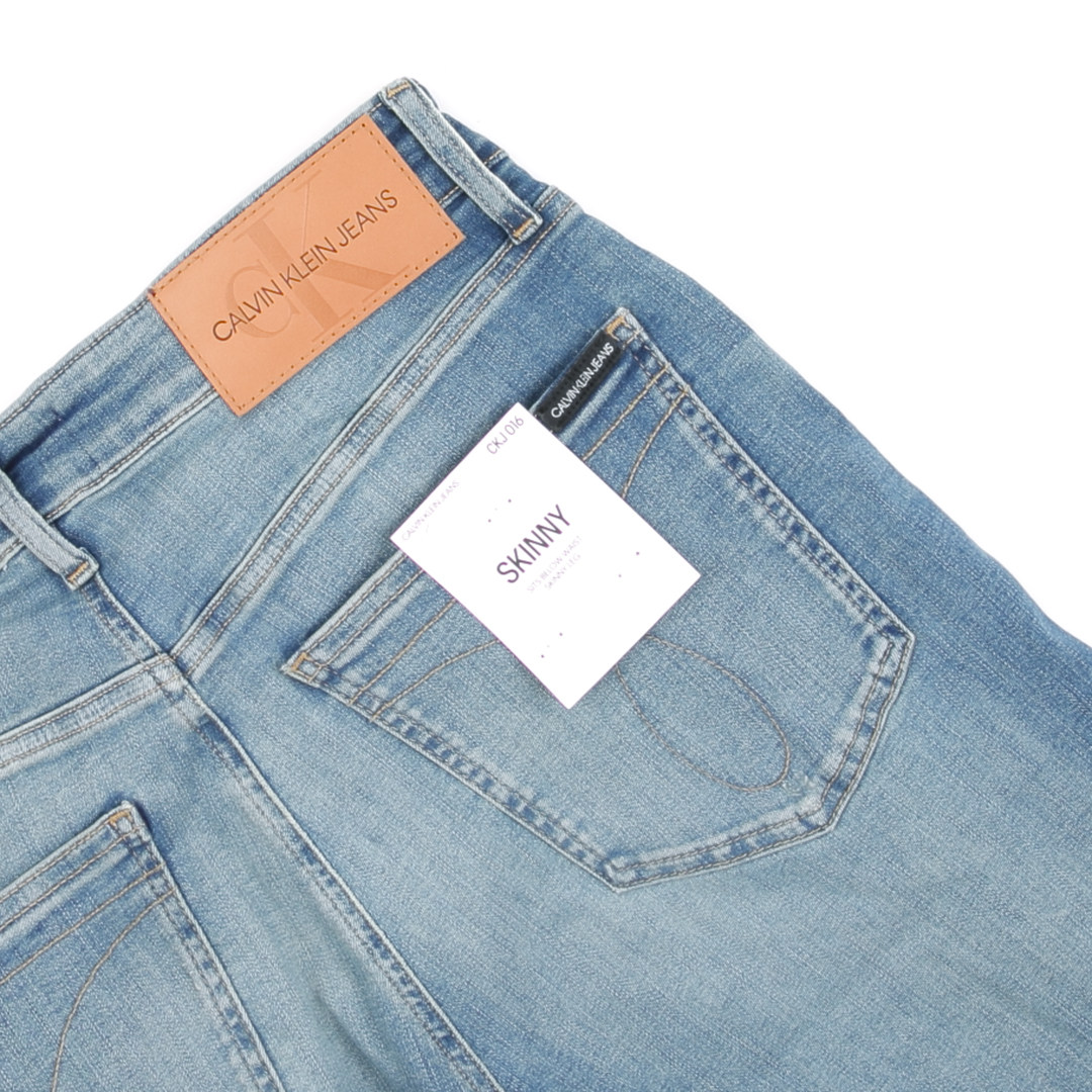 calvin klein男士修身破洞牛仔裤 叁仟良品海外牛仔裤