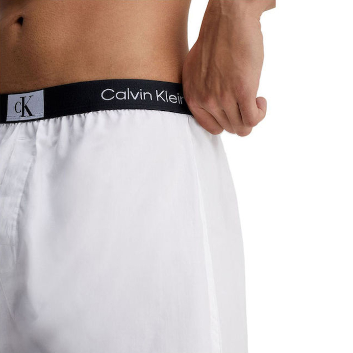 Calvin Klein CK 卡尔文克雷恩男士3件装纯棉四角平角内裤NB3412A - 图2