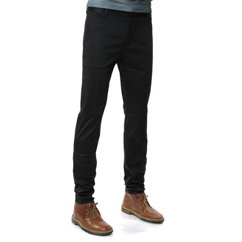 Armani/阿玛尼EA 海外直邮 男士黑色修身休闲裤长裤8N1P15 1NJ7Z - 图0
