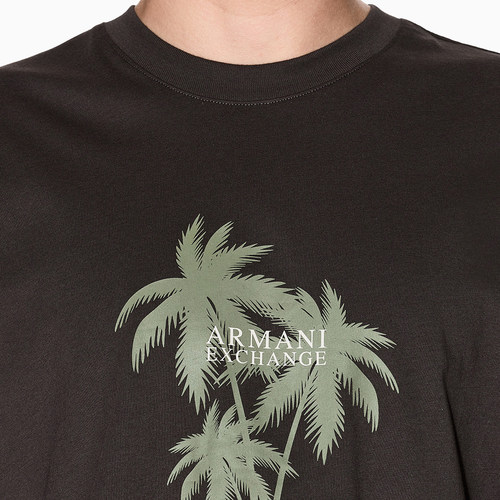 Armani/阿玛尼AX 男士潮牌时尚休闲圆领短袖T恤 XM000772 AF12308 - 图3