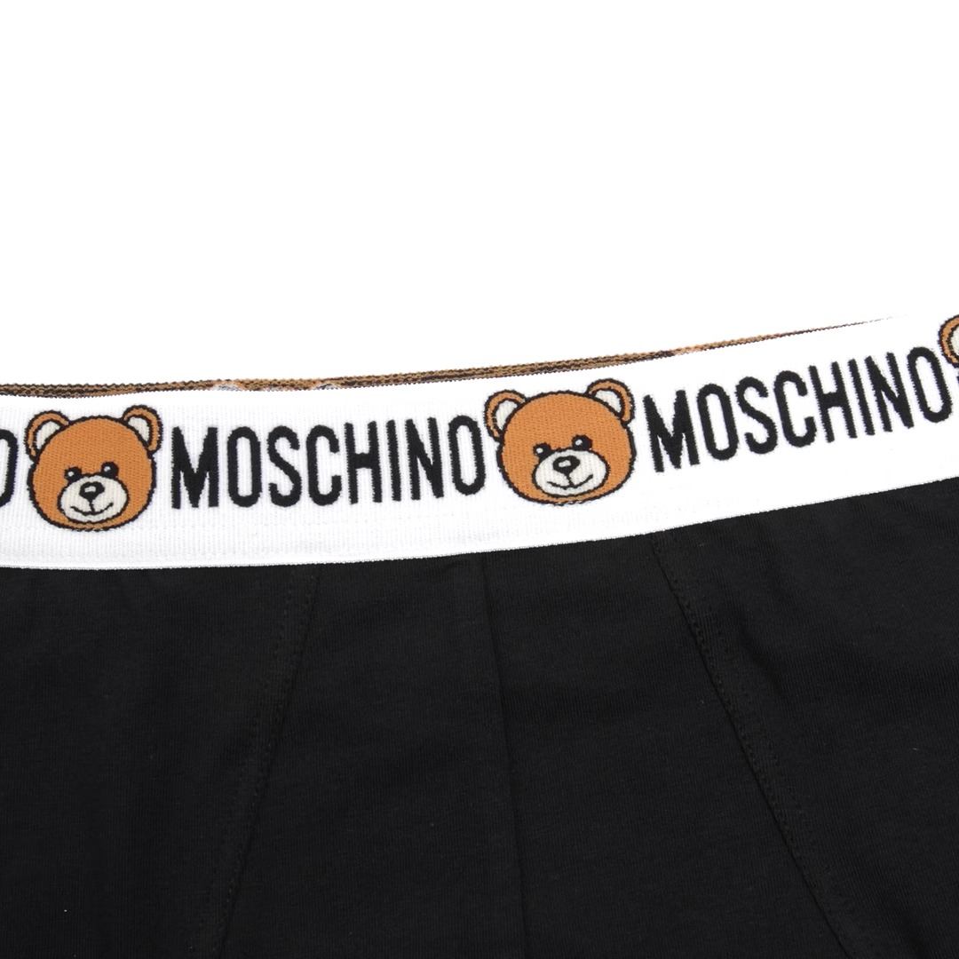 moschino/莫斯奇诺海外直邮 男士小熊四角裤平角内裤 A4711 8119 - 图1