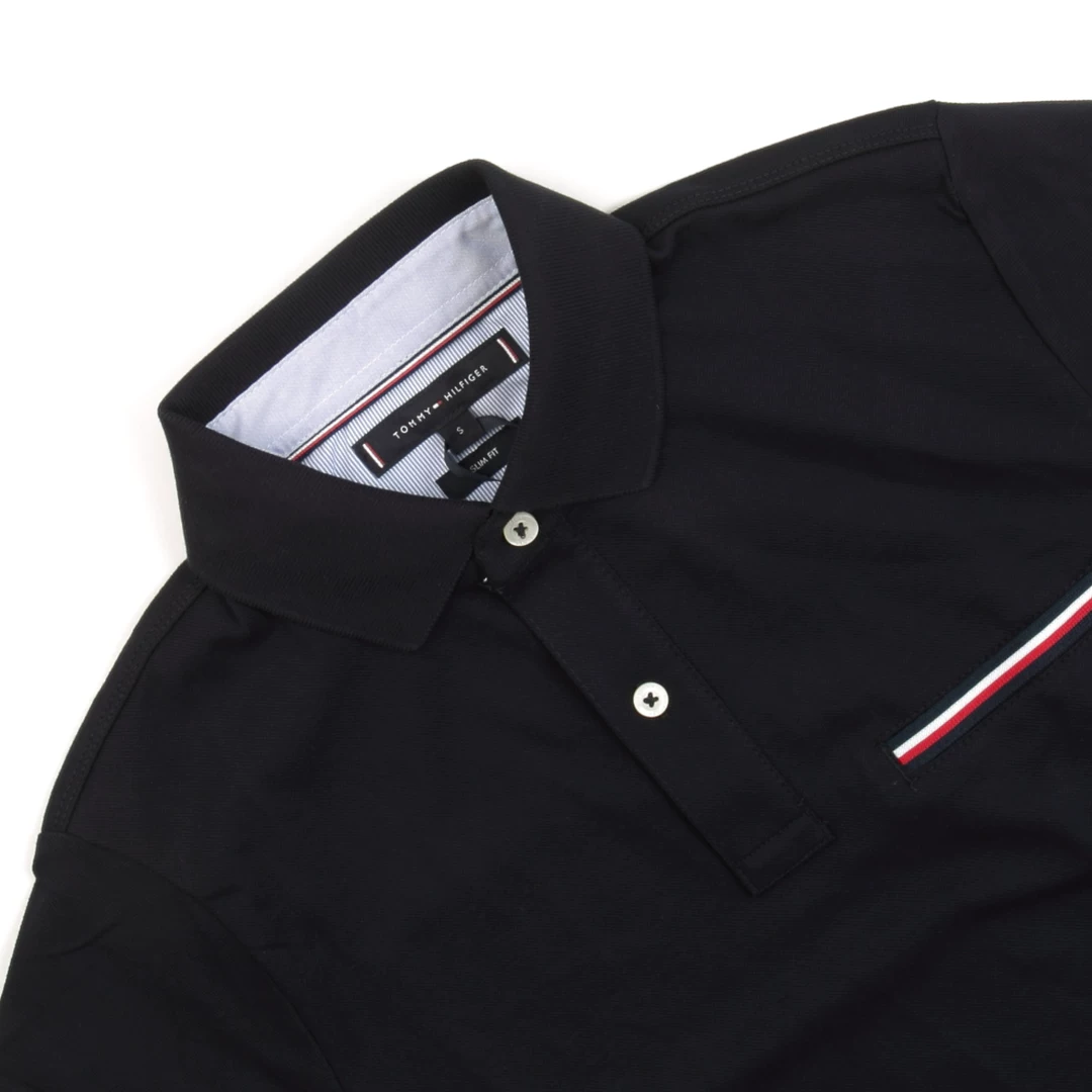 TOMMY HILFIGER Tommy Hill Ferig Мужчины повседневная футболка поло короткий рукав mw0mw13156