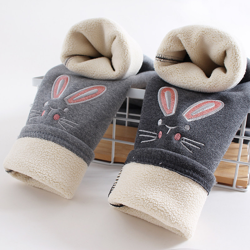 女童加绒打底裤一体绒宝宝冬天加绒加厚外穿长裤刺绣儿童冬季裤子,淘宝优惠券,粉丝福利购,淘宝优惠卷