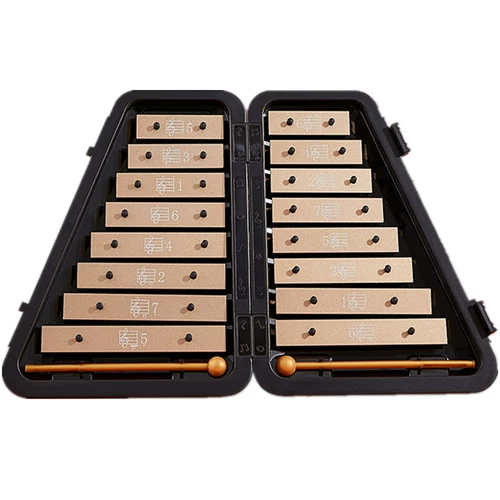 Двухрядные музыкальные инструменты для детского сада, портативный металлофон, раннее развитие