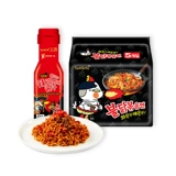 Южная Корея импортировала Sanyang Super Picine Chicken Flavor Turkey Loodle Loodle, мгновенная лапша супер пряная куриная приправляя приправляющий соус, соус чили