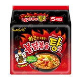 Южная Корея импортировала Sanyang Super Supice Chicken Flavor Soupe Looske Instraint Loodles ядерная бомба лапша