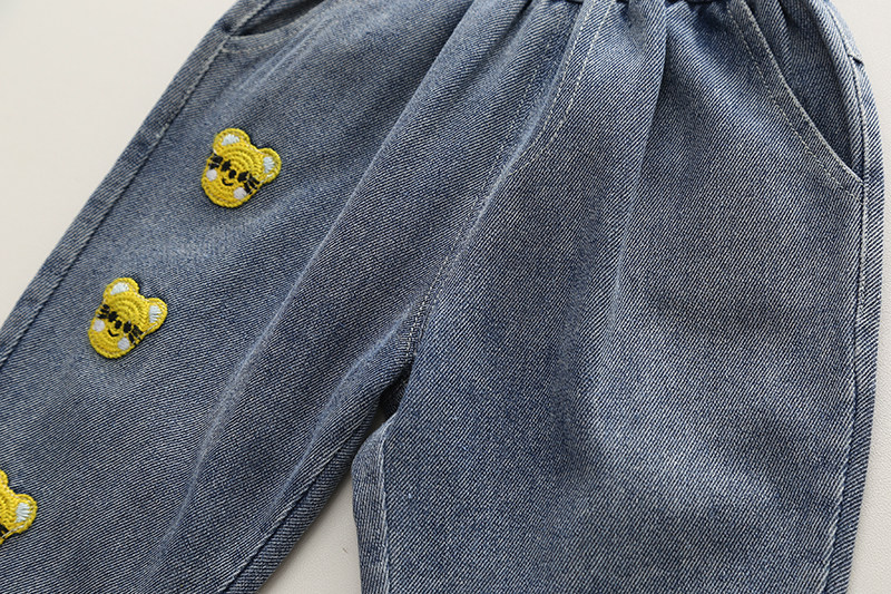 儿童裤子男童牛仔裤宝宝裤春秋装2023新款秋季小男孩休闲宽松长裤,淘宝优惠券,粉丝福利购,淘宝优惠卷