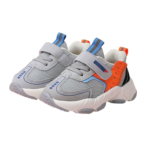 Модная спортивная обувь для мальчиков, нескользящие амортизирующие детские туфли, тренд сезона