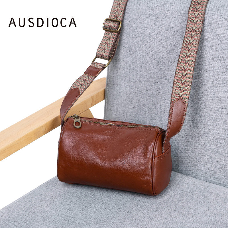 真皮女包2025新款时尚枕头包中年妈妈包斜挎包头层牛皮女士单肩包,淘宝优惠券,粉丝福利购,淘宝优惠卷