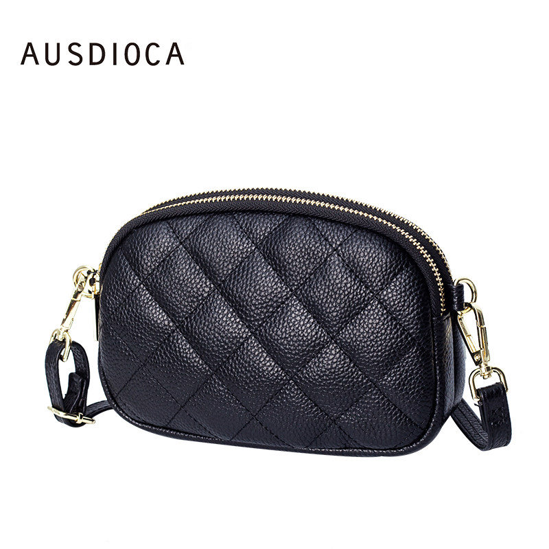 ausdioca/澳迪佳真皮女菱格小包包 澳迪佳女士包袋
