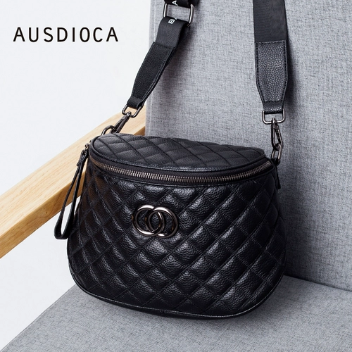 Модная кожаная поясная сумка, демисезонная сумка на одно плечо, из натуральной кожи, популярно в интернете