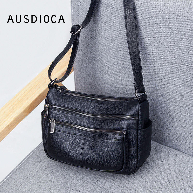 澳迪佳真皮包包妈妈包2022斜挎包 澳迪佳女士包袋