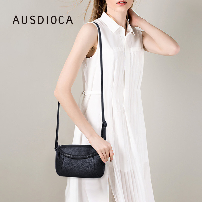 ausdioca/澳迪佳真皮女士斜挎包 澳迪佳女士包袋