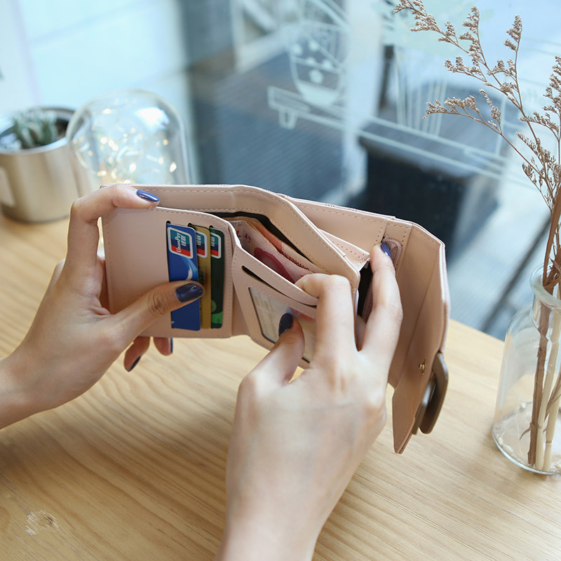 凡元素2020新款韩版女短款学生钱包 凡元素钱包