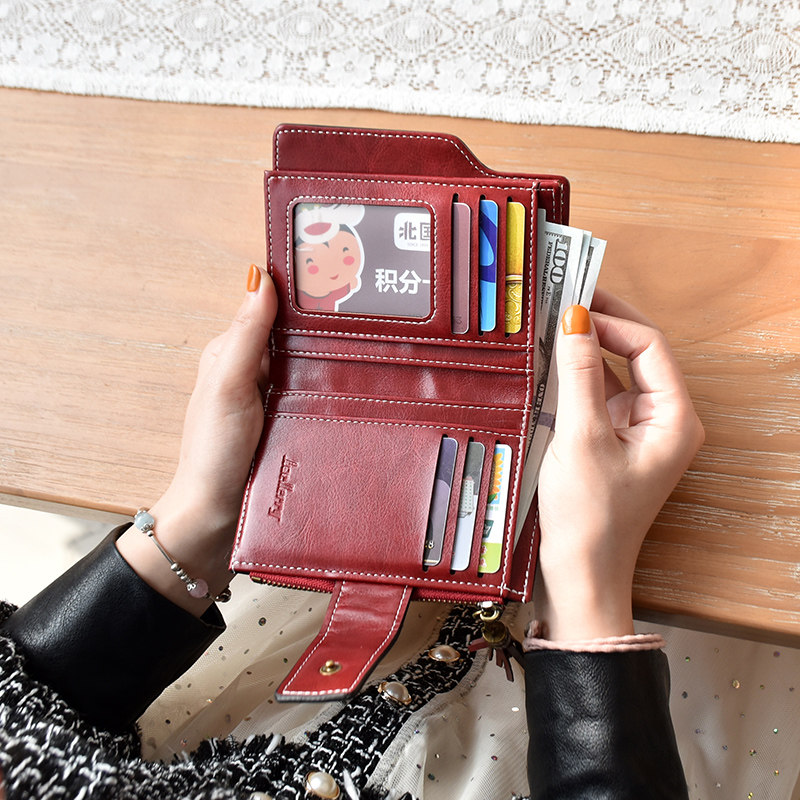 凡元素新款女短款pu皮学生小零钱包 凡元素钱包