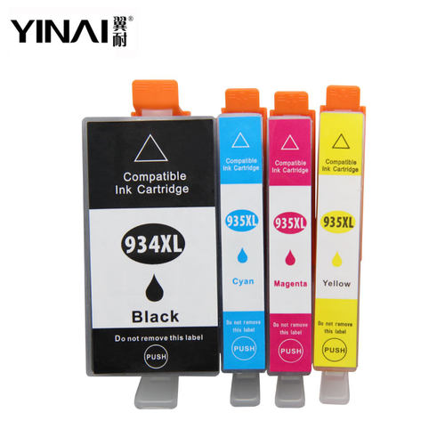 翼耐适用惠普HP934XL墨盒OfficeJet Pro 6230 6830 6815 6810 6812 6220 6835喷墨打印机HP935XL彩色墨盒 - 图0