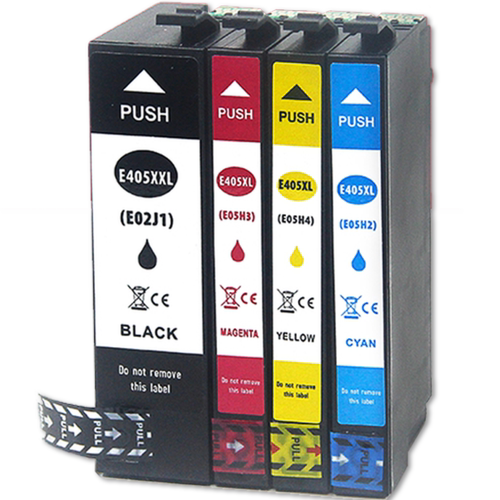翼耐适用爱普生EPSON 405 T405 405XL T405XL WF-7830 7835 7840 3820 WF-3825彩色家用打印机墨盒墨水 - 图0