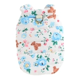 Флоренная одежда для домашних животных кошачья одежда собачья одежда осень и зимняя маленькая собака бишон медведь плюшевый хлопковый жилет с тягой