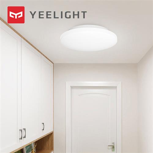 新品yeelight现代简约LED阳台吸顶灯卧室房间圆形走廊玄关防尘 - 图0