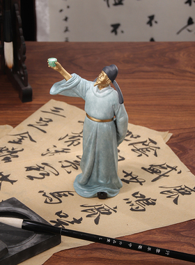 新年全铜摆件g《李白》铜工艺品 家居饰品 客厅桌面装饰礼品 乔迁