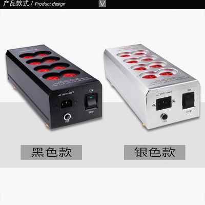 正品电源滤波器发烧级HiFi音响音箱电源直通插排降噪抗干扰电源净 - 图0