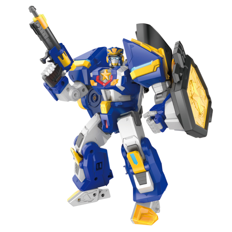 迷你特工队之超级战警力量巡逻战警变形机器人机甲男孩玩具金刚7 - 图0