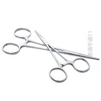 Lanpoetry LAUTEEWS6011 stainless steel tourniquet straight elbow with needle clamp tweezers clamp cupper pet