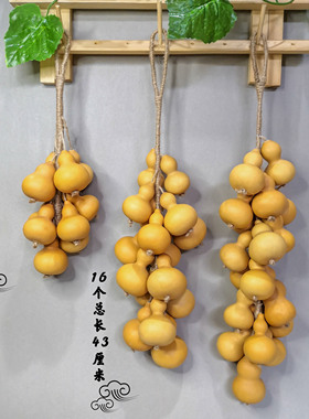 天然小葫芦串挂件玄关装饰门对门